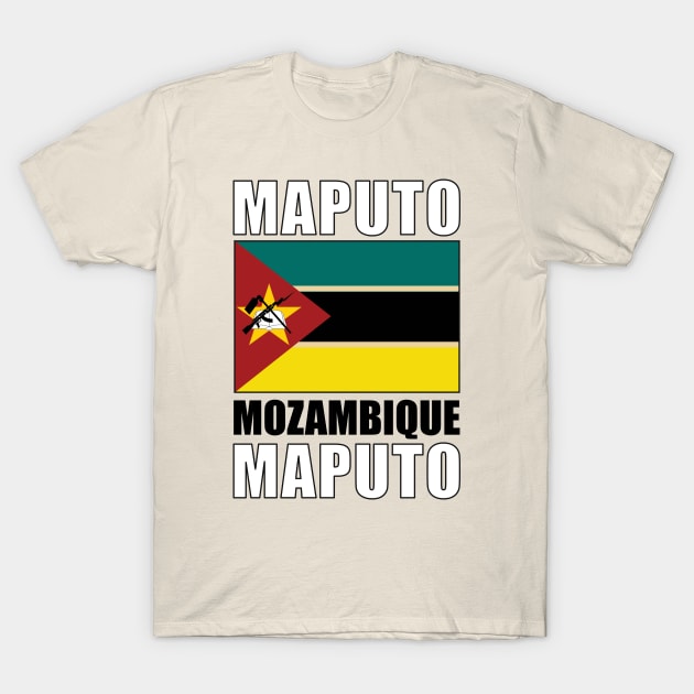 Flag of Mozambique T-Shirt by KewaleeTee